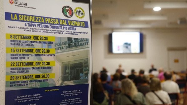 Gallarate controllo vicinato incontri