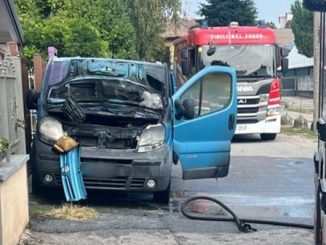 busto incendio furgone