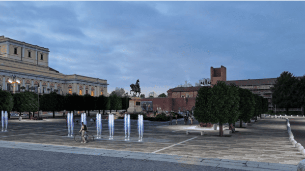 Novara ambientalisti progetto piazza Martiri