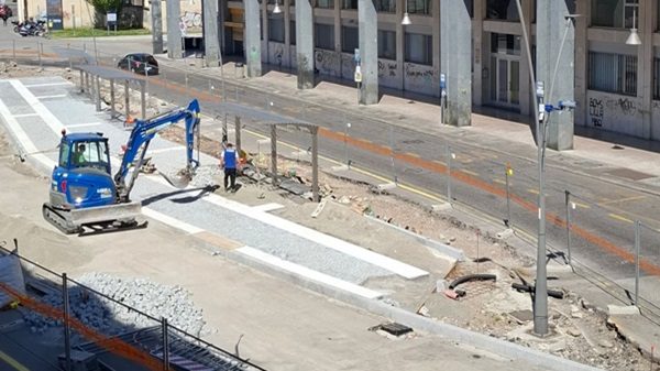 largo Tosi lavori legnano cambio
