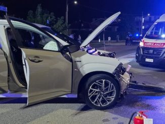 lonate pozzolo incidente frontale
