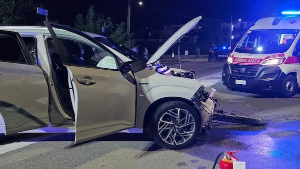lonate pozzolo incidente frontale