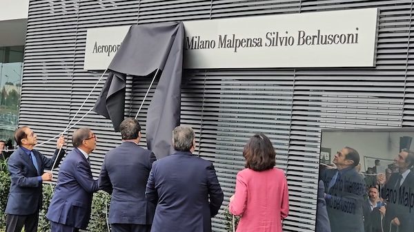 malpensa aeroporto Silvio berilusconi