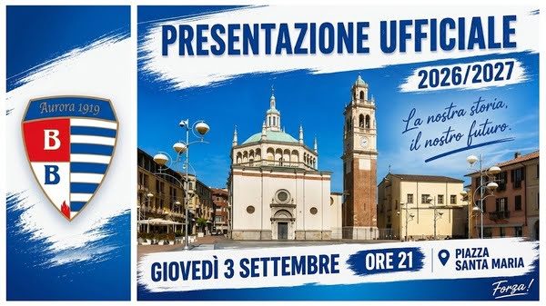 Pro Patria presentazione squadra