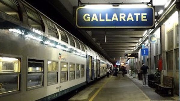 gallarate stazione persone abbandonate