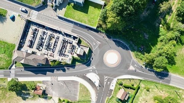 sumirago inaugurazione nuova rotatoria