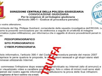 legnano truffa email polizialocale