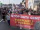 rho datacenter corteo protesta