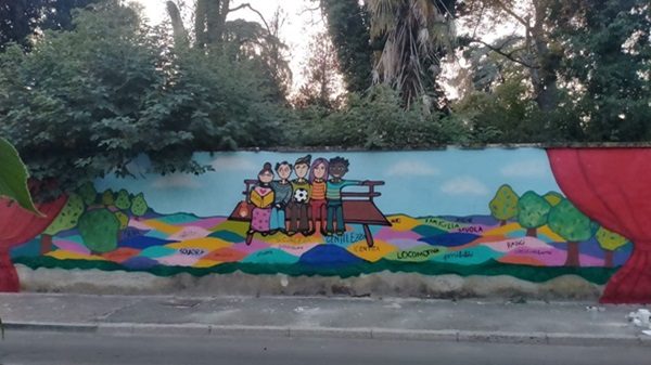buscate murale ragazzi sprint