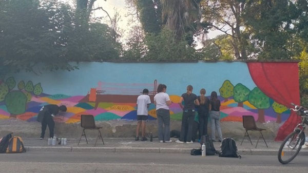 buscate murale ragazzi sprint