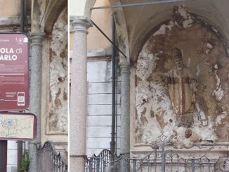 Busto edicola San Carlo