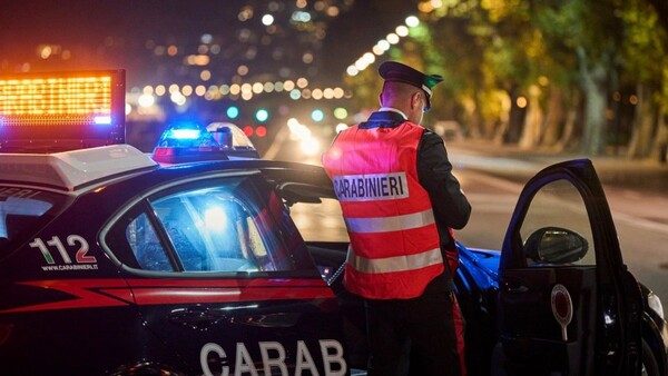 Verbania inseguimento velocità arresto