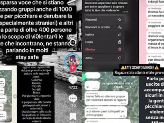 aggressioni studenti messaggi fake