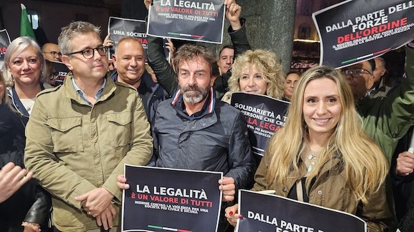 Gallarate manifestazione legalità caruso