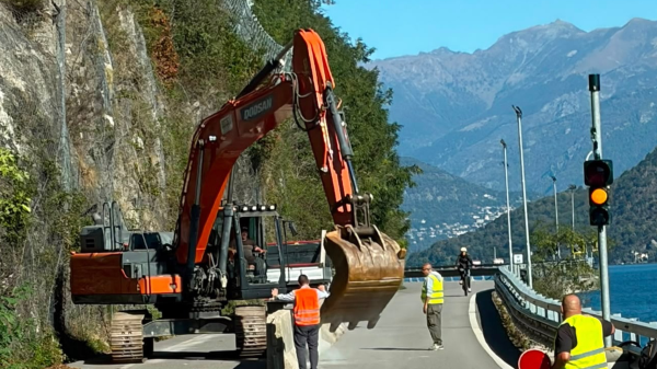 Verbania SS34 chiusura notturna