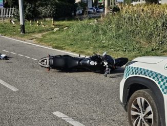 samarate incidente moto auto -
