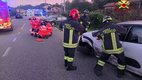 venegono inferiore incidente sp233