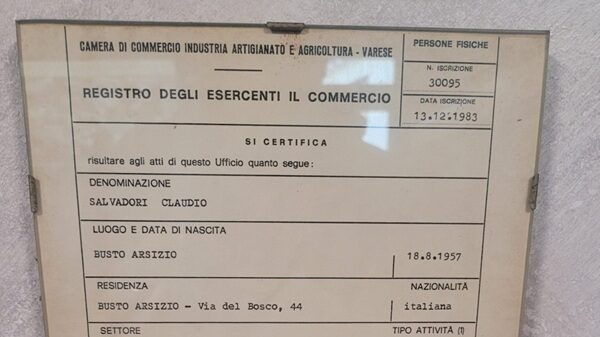 busto azienda storica salvadori