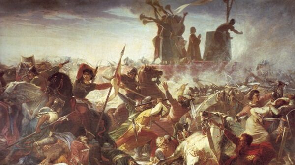 La battaglia di Legnano di Amos Cassoli (1860)