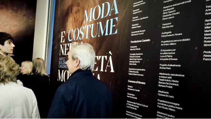 Novara mostra moda castello