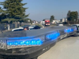 polizia locale lampeggianti