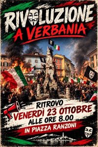 Verbania volantino disordini denuncia MALPENSA24
