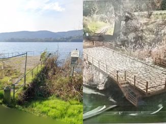 Varano Borghi pontile lago