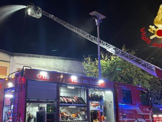 incendio vigili del fuoco