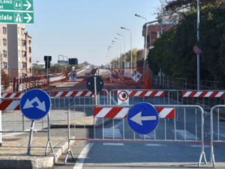 Novara lavori cavalcavia XXVaprile