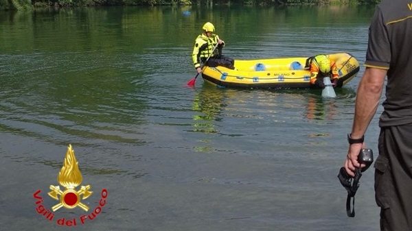 canale villoresi recupero vigilidelfuoco
