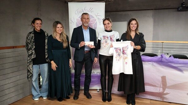 donazione fridami farfalle lilla
