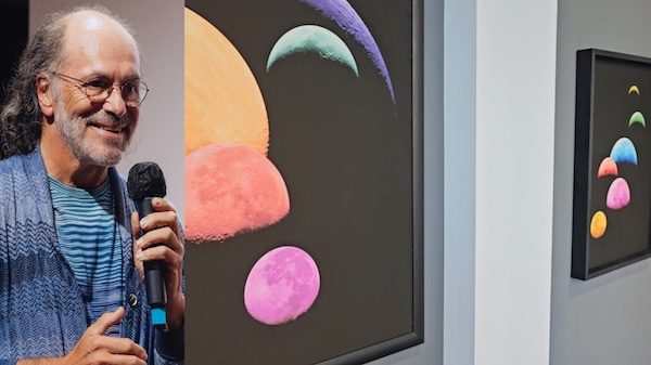 Luca Missoni mostra luna