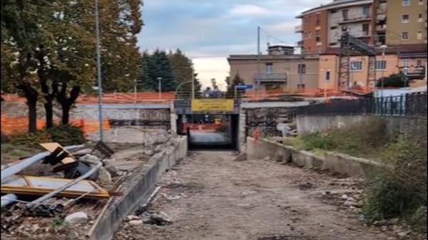 parabiago sottopasso viamatteotti lavori
