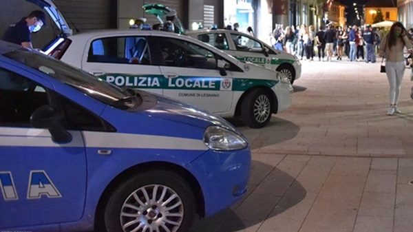 polizia controlli centro legnano