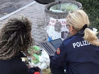 rifiuti controlli cestini polizialocale