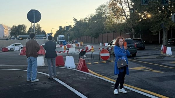 legnano vialecadorna rotatoria sopralluogo