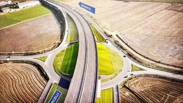 Novara tangenziale superstrada Vercelli